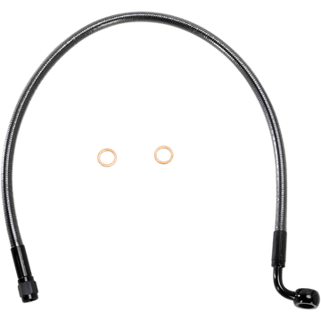 MAGNUM SHIELDING Brake Line 10mm-35° 21" Black Pearl