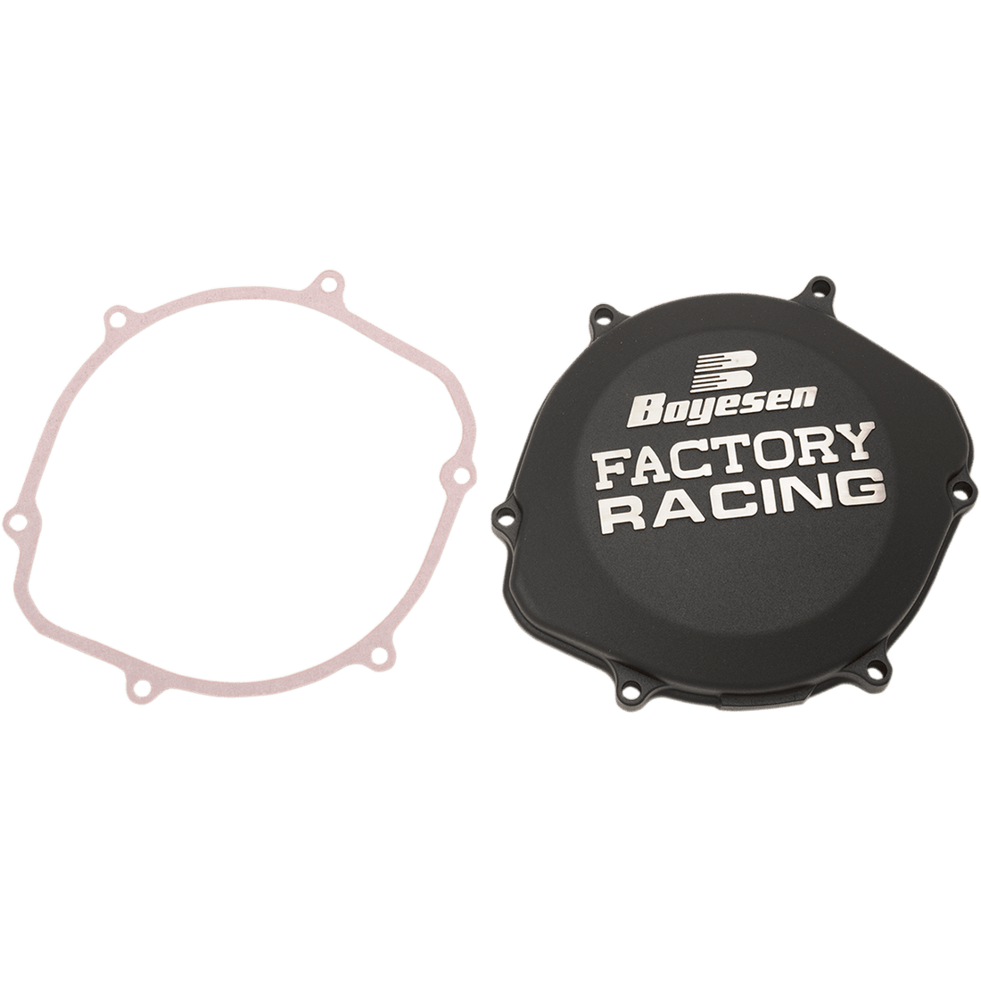 BOYESEN Clutch Cover Black Honda CC02AB