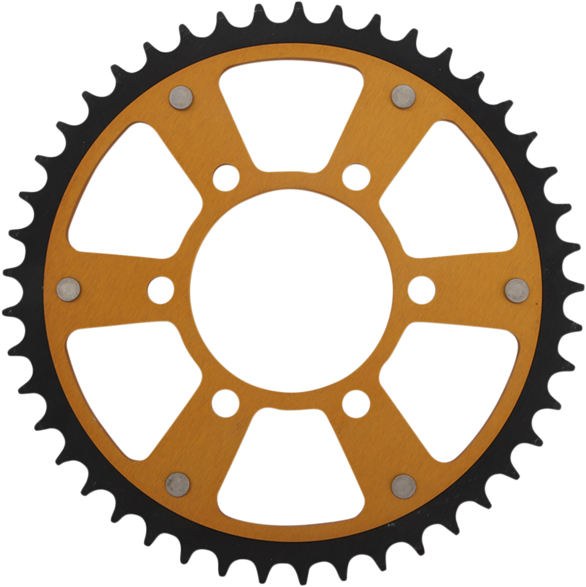 SUPERSPROX Stealth Rear Sprocket 45 Tooth Gold Kawasaki RST47845GLD