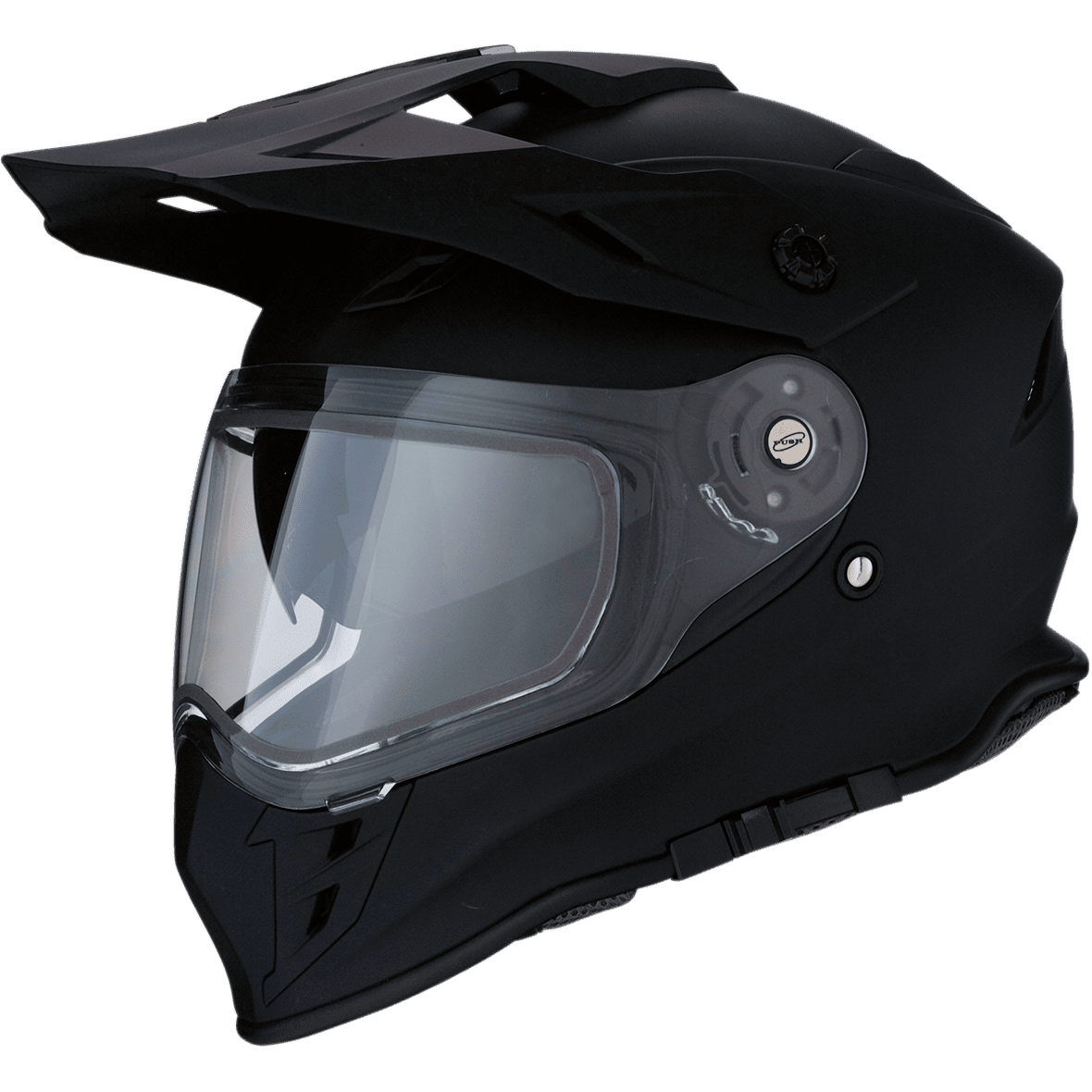 Z1R Range Snow Helmet Dual Pane Flat Black Medium