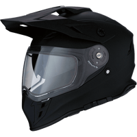 Z1R Range Snow Helmet Dual Pane Flat Black XL