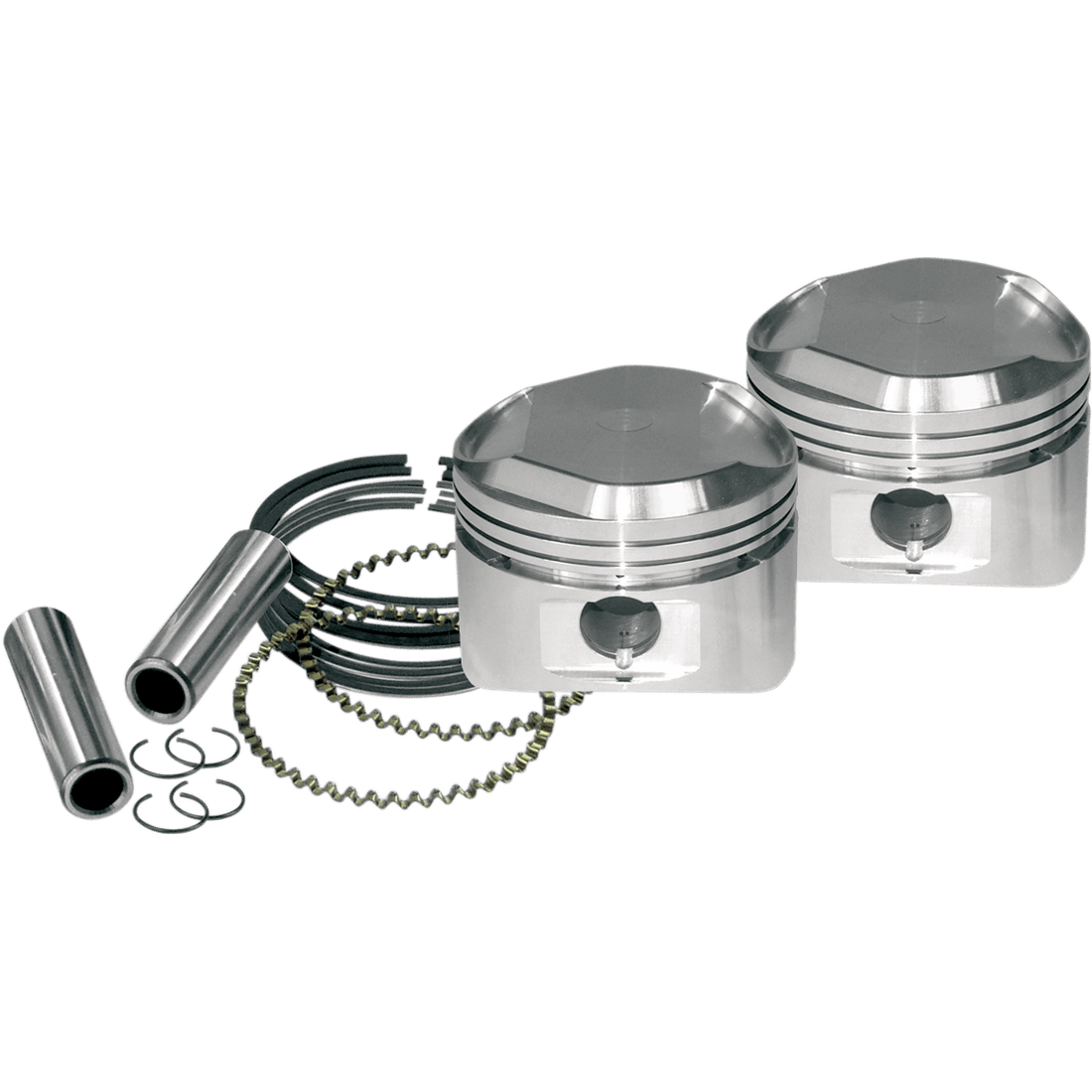 S&S CYCLE Piston Kit for S&S Super Stock® Cylinder Heads XL 1200 Standard