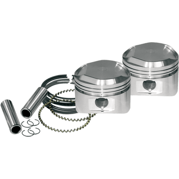 S&S CYCLE Piston Kit for S&S Super Stock® Cylinder Heads XL 1200 Standard