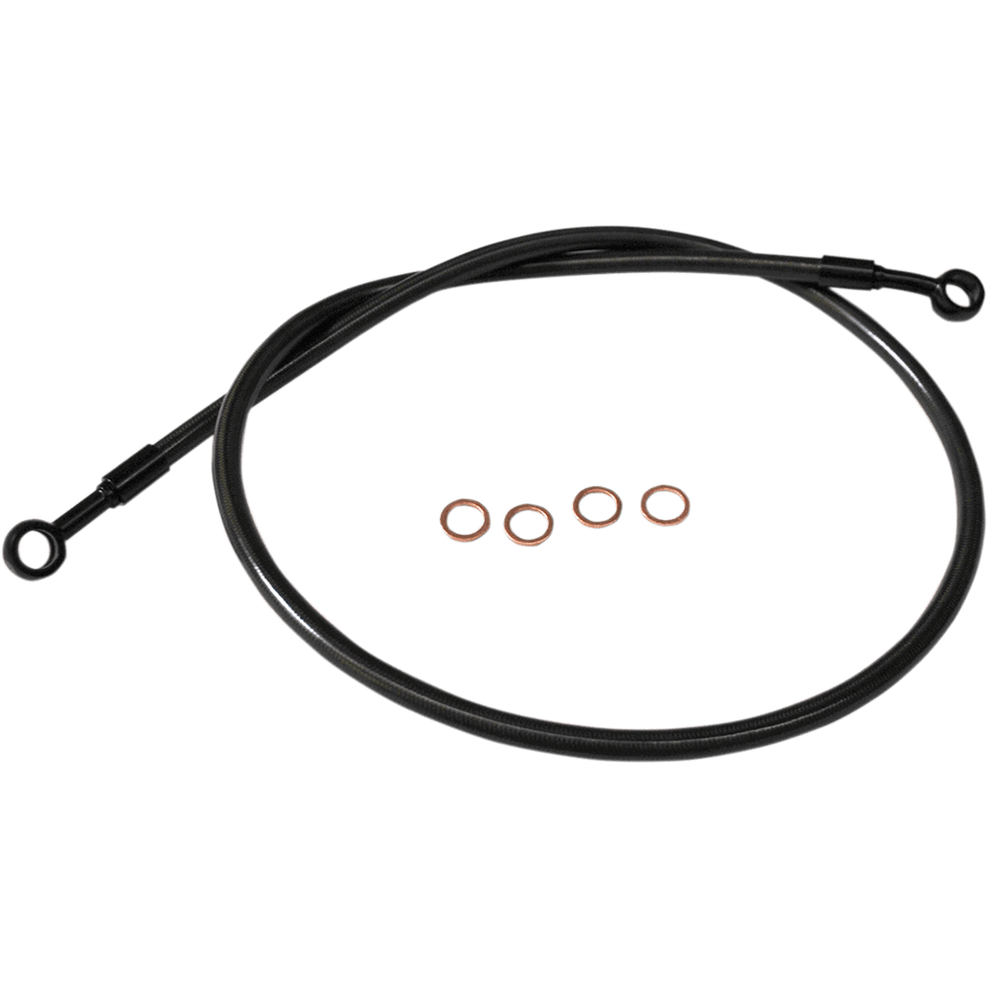 LA CHOPPERS Midnight Brake Line 18"-20" Scout