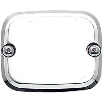 JOKER MACHINE Master Cylinder Cover Brake Front Smooth Chrome