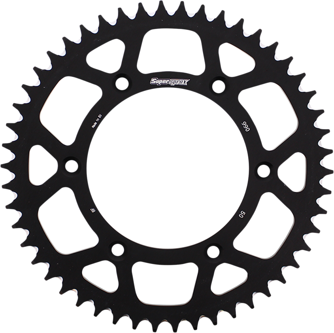 SUPERSPROX Rear Sprocket Alloy Black 50-Tooth