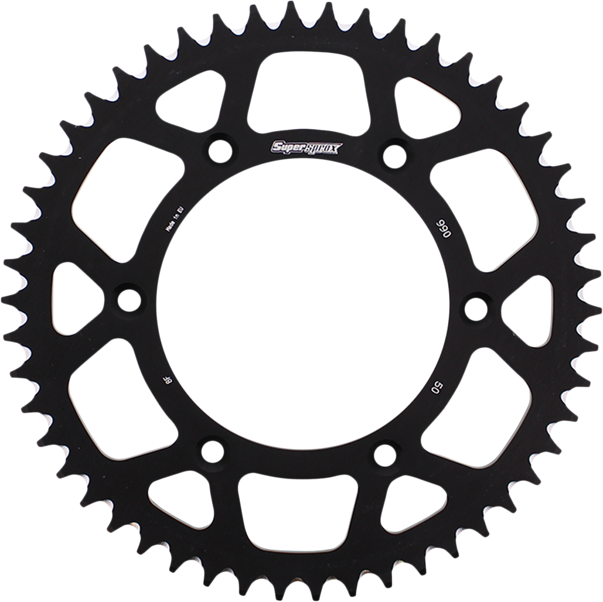 SUPERSPROX Rear Sprocket Alloy Black 50-Tooth