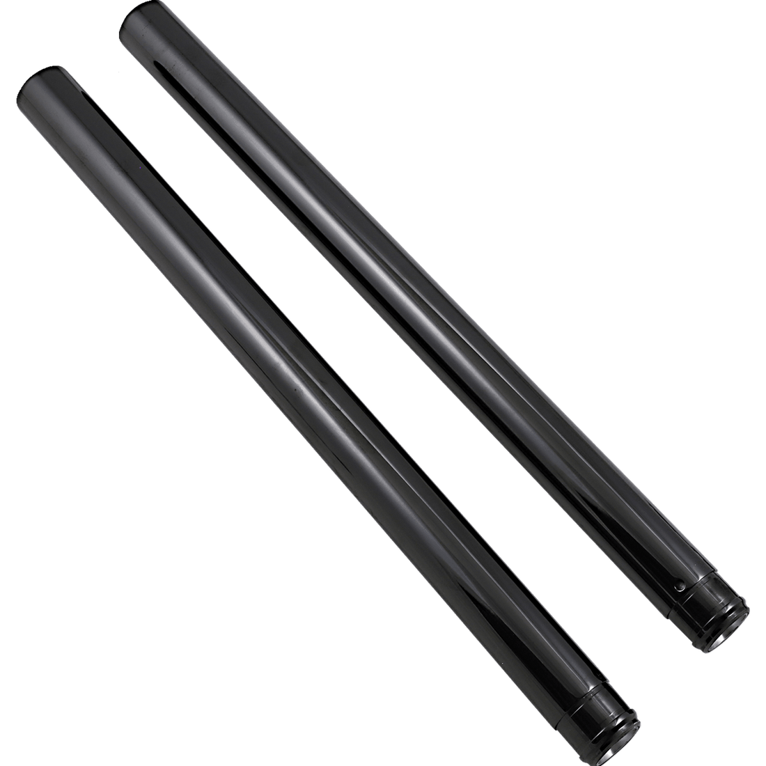 CUSTOM CYCLE ENGINEERING Black Diamond-Like Fork Tubes 49 mm 25.875" Length