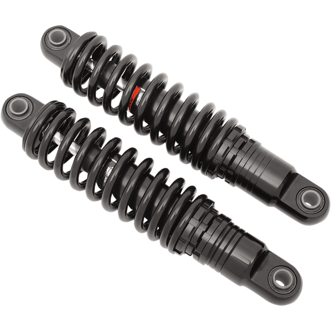 DRAG SPECIALTIES SHOCKS Premium Ride-Height Adjustable Shocks Black Standard 12"