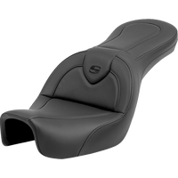 SADDLEMEN Roadsofa™ Seat without Backrest Black/Black Stitching FXD '06-'17 80604187