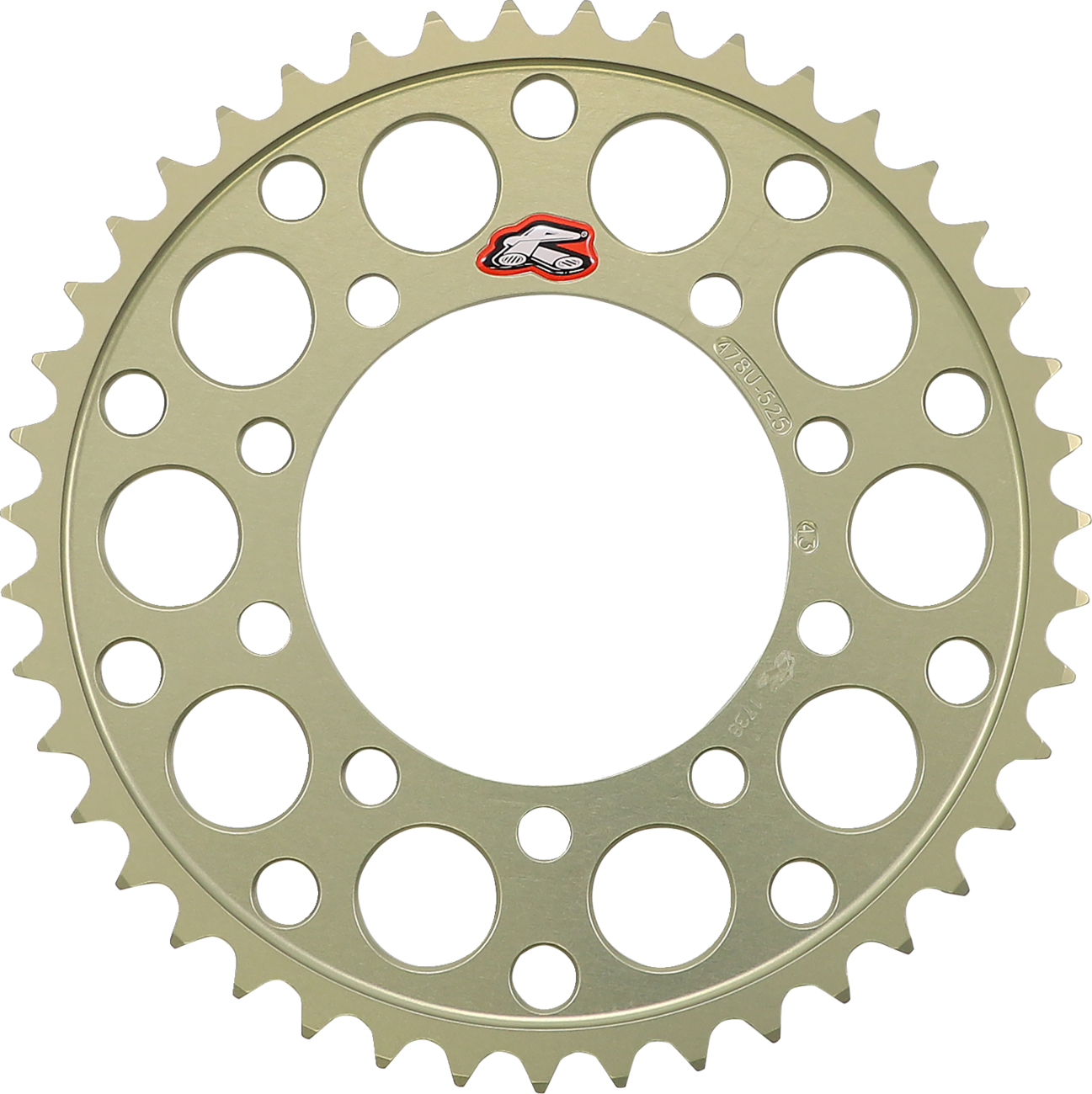 RENTHAL Rear Sprocket 43 Tooth 478U52543PHA