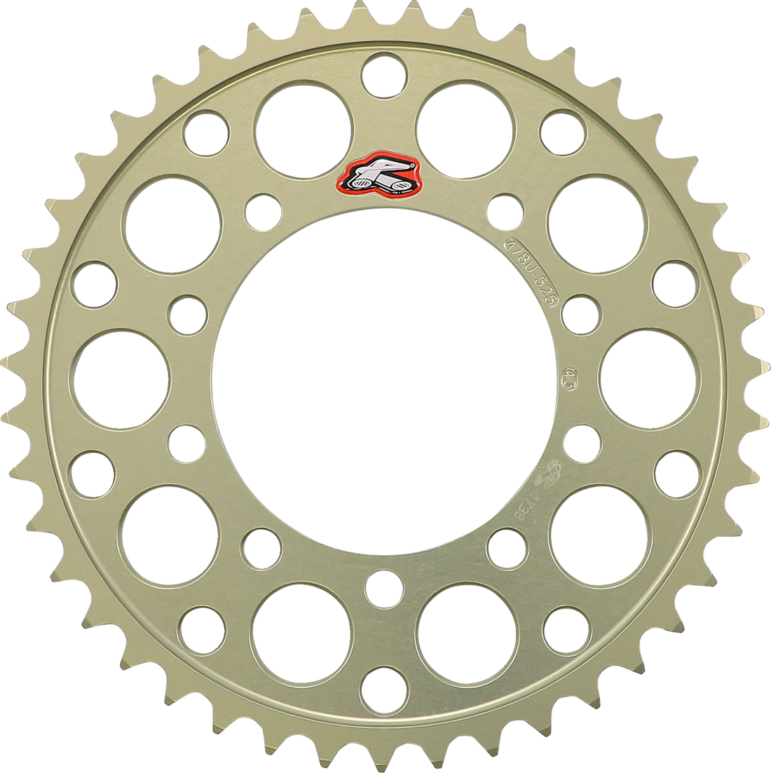 RENTHAL Rear Sprocket 43 Tooth 478U52543PHA