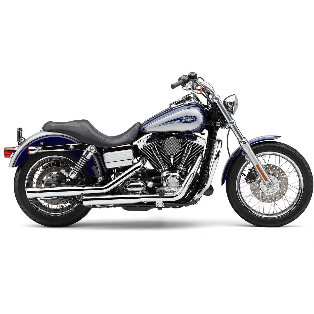 COBRA 3" Neighbor Hater Mufflers for '91-'17 Dyna Chrome 6045