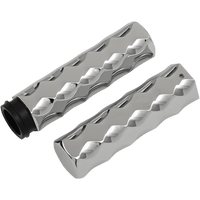 LA CHOPPERS Grips Hex TBW Chrome LA749100