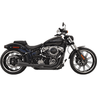 BASSANI XHAUST 2:1 Exhaust Black 1S62RB