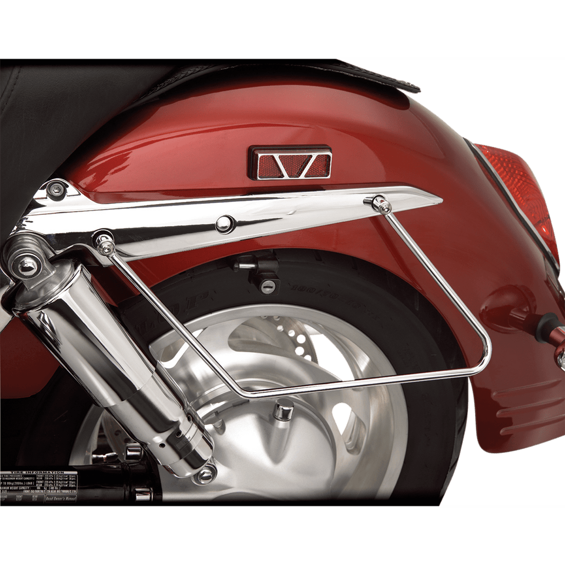 SHOW CHROME Saddlebag Stays VTX13/18