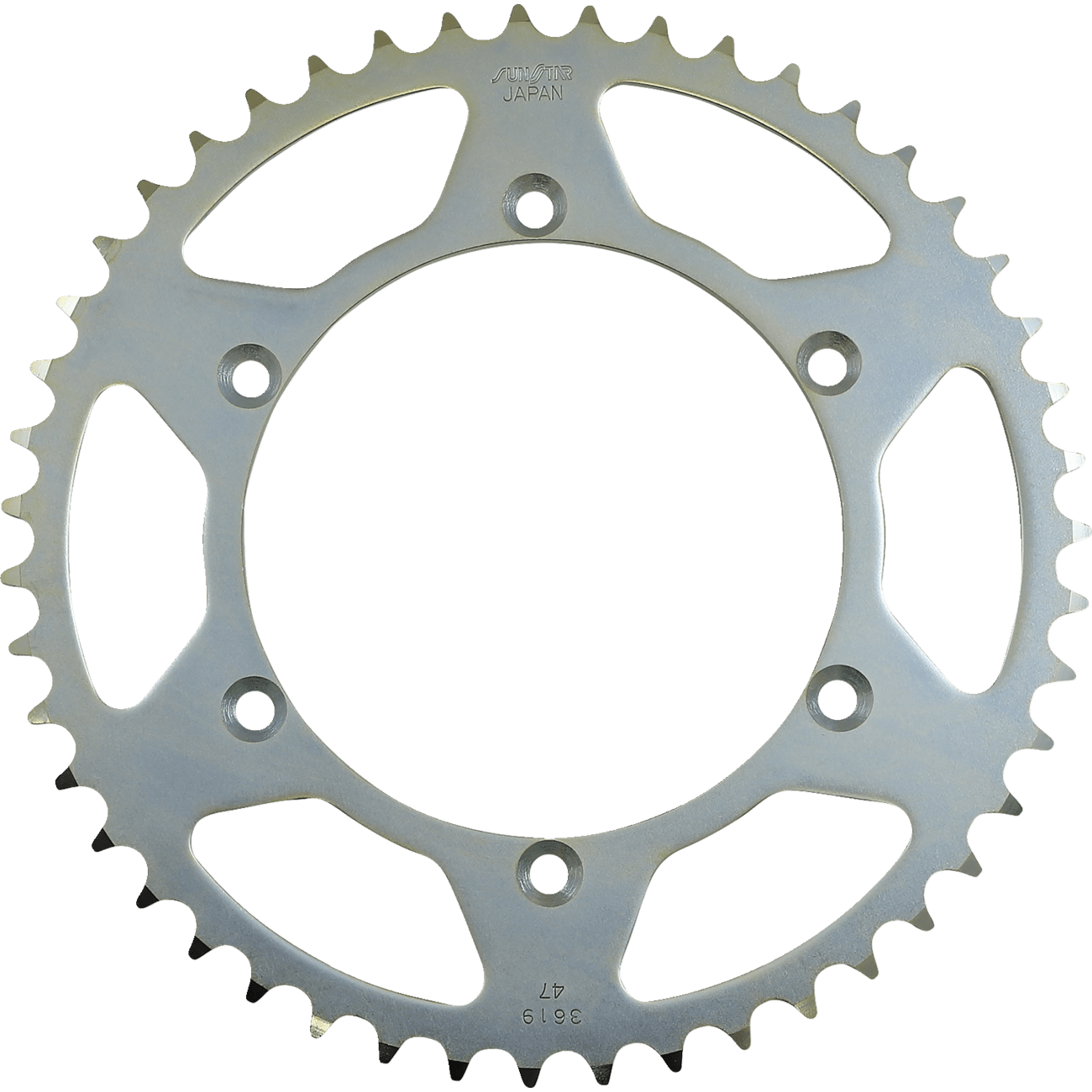 SUNSTAR SPROCKETS Steel Rear Sprocket 47 Tooth