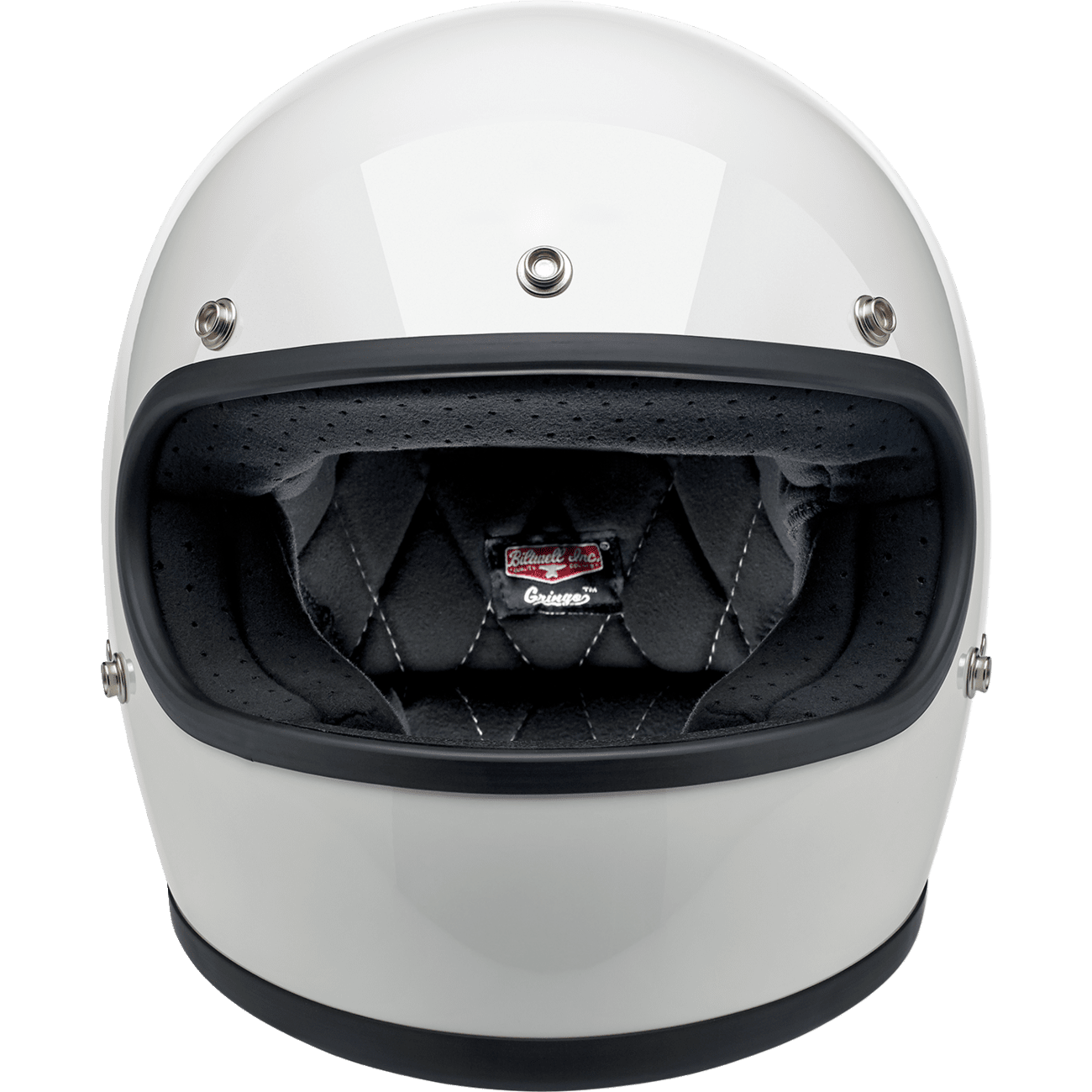 BILTWELL Gringo Helmet Gloss White Small 1002517102