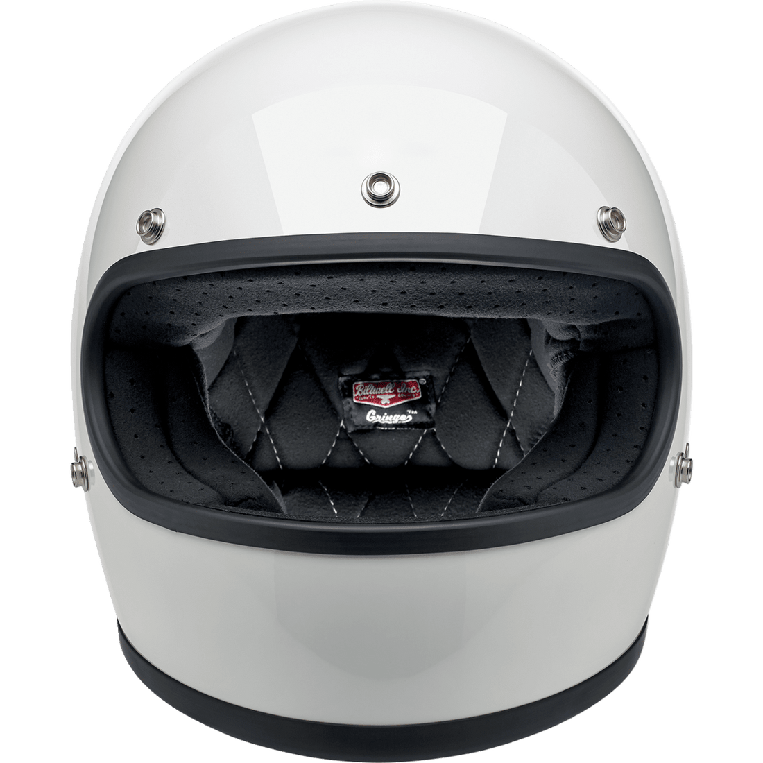 BILTWELL Gringo Helmet Gloss White Medium 1002517103