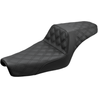 SADDLEMEN Step-Up Seat Full Lattice Stitch Black XL 80711175