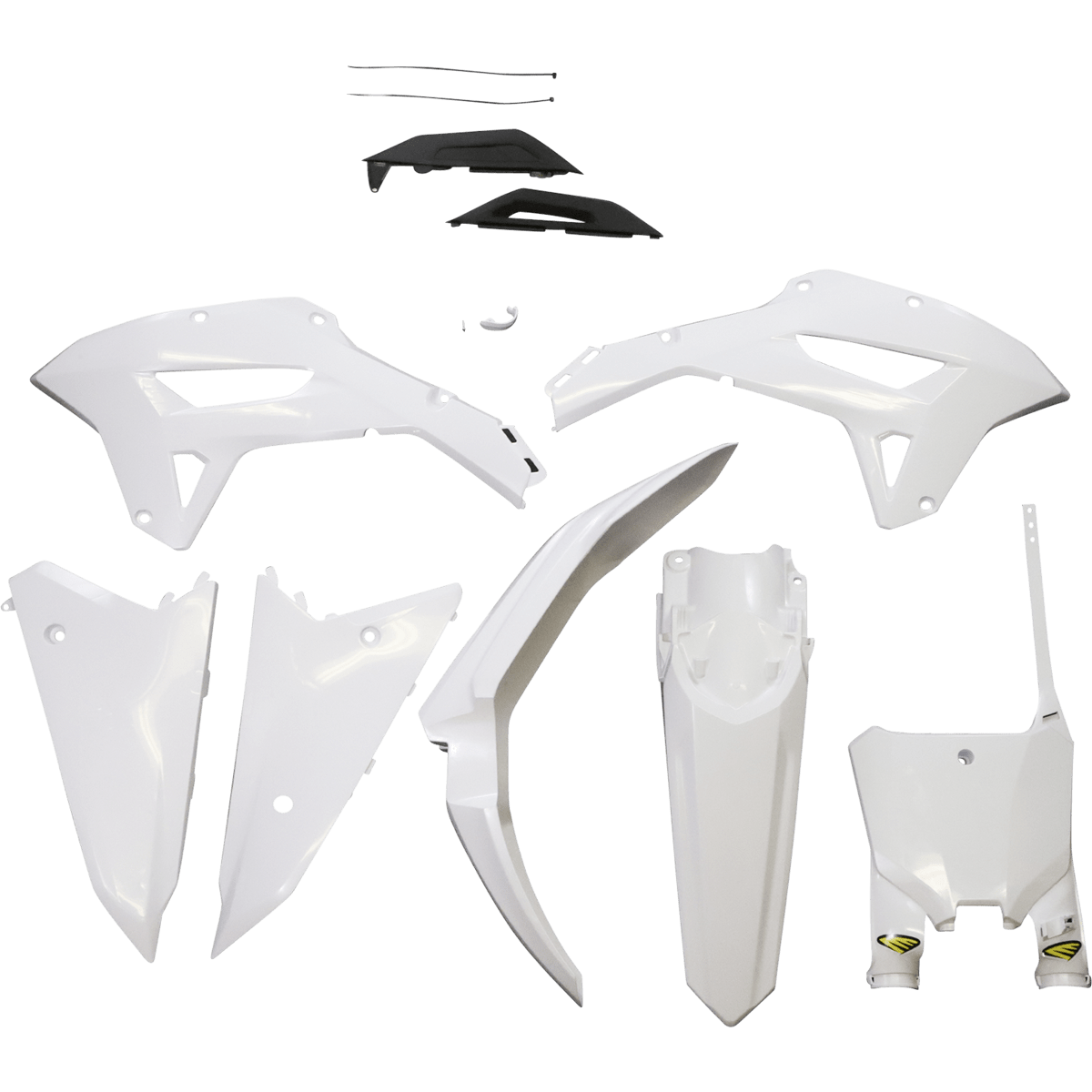 CYCRA 5 Piece Replica Body Kit Black/White CRF 250RX/450RX 1CYC9432237