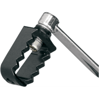 JOKER MACHINE Serrated Shift Peg Short Black 09850B