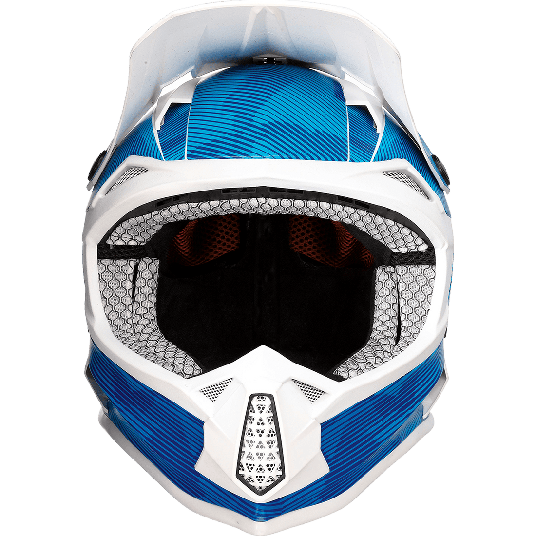 MOOSE RACING Youth F.I. Helmet Agroid Camo MIPS® Blue/White Large 01111534