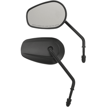 DRAG SPECIALTIES Replacement Mirrors Long Stem Black