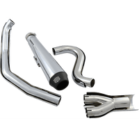 COBRA El Diablo Exhaust Chrome '88-'06 Softail 6485