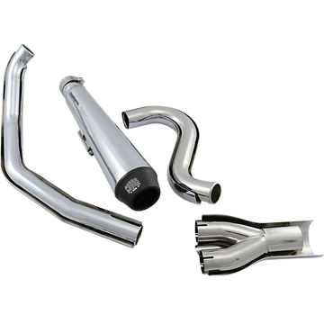 COBRA El Diablo Exhaust Chrome '88-'06 Softail 6485