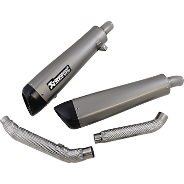 AKRAPOVIC Titanium Mufflers ST12SO3HCQT