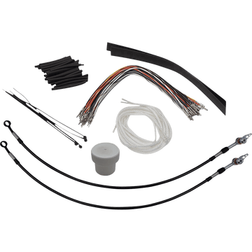 FAT BAGGERS INC. Installation Kit Hydraulic Clutch 14" Black 109714B