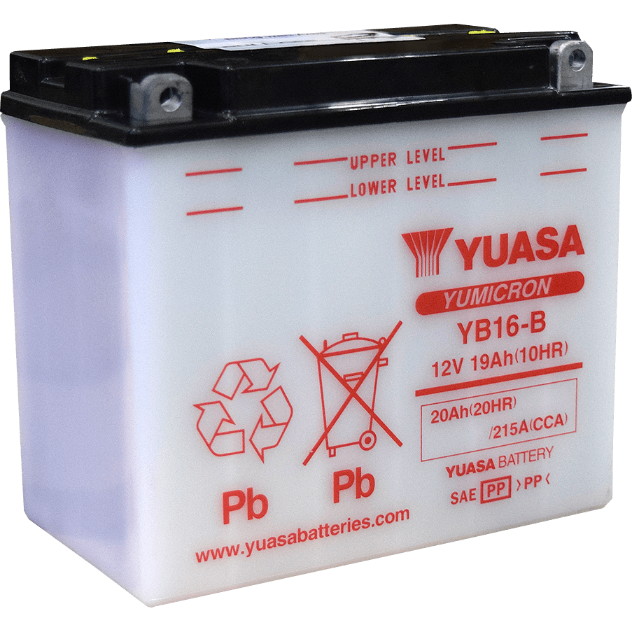 YUASA Battery YB16-B YUAM2216YTWN