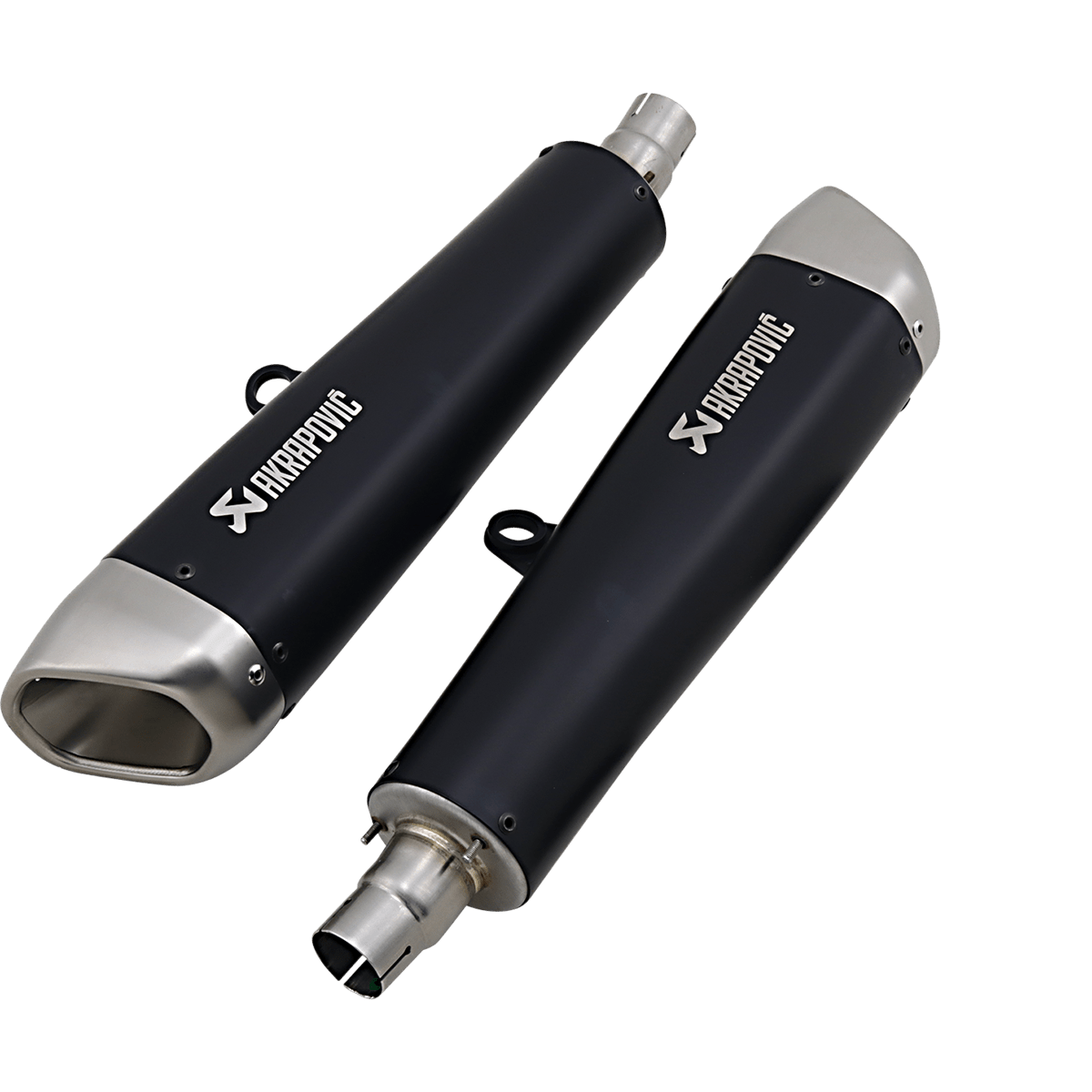 AKRAPOVIC Black Titanium Mufflers ST12SO2HCQTBL