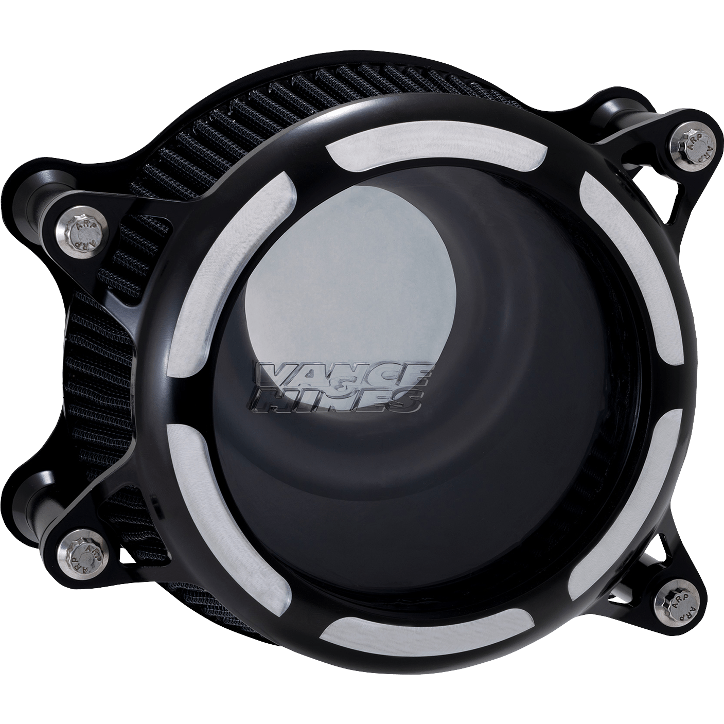 VANCE & HINES VO2 Insight Air Cleaner Black Contrast 41095