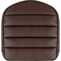 SADDLEMEN Sissy Bar Pad Tuck-n-Roll Brown 040846BR