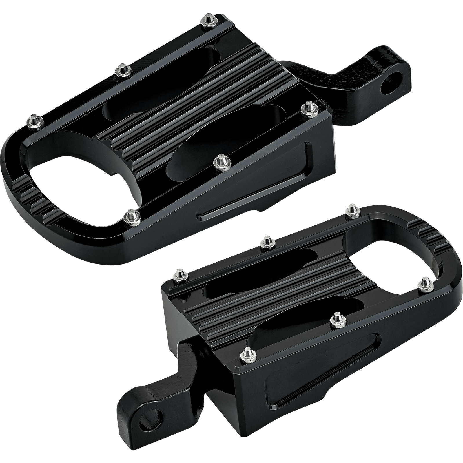 BILTWELL XL Step Footpegs Black 700620302