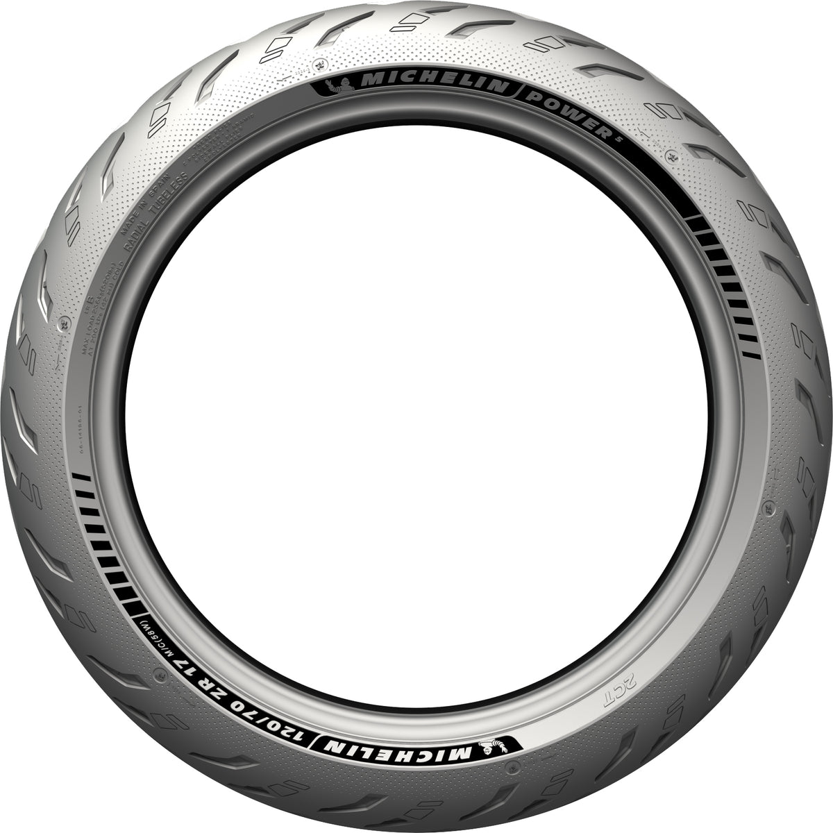 MICHELIN TIRE POWER 5 FRONT 120/70ZR17 58W RADIAL TL