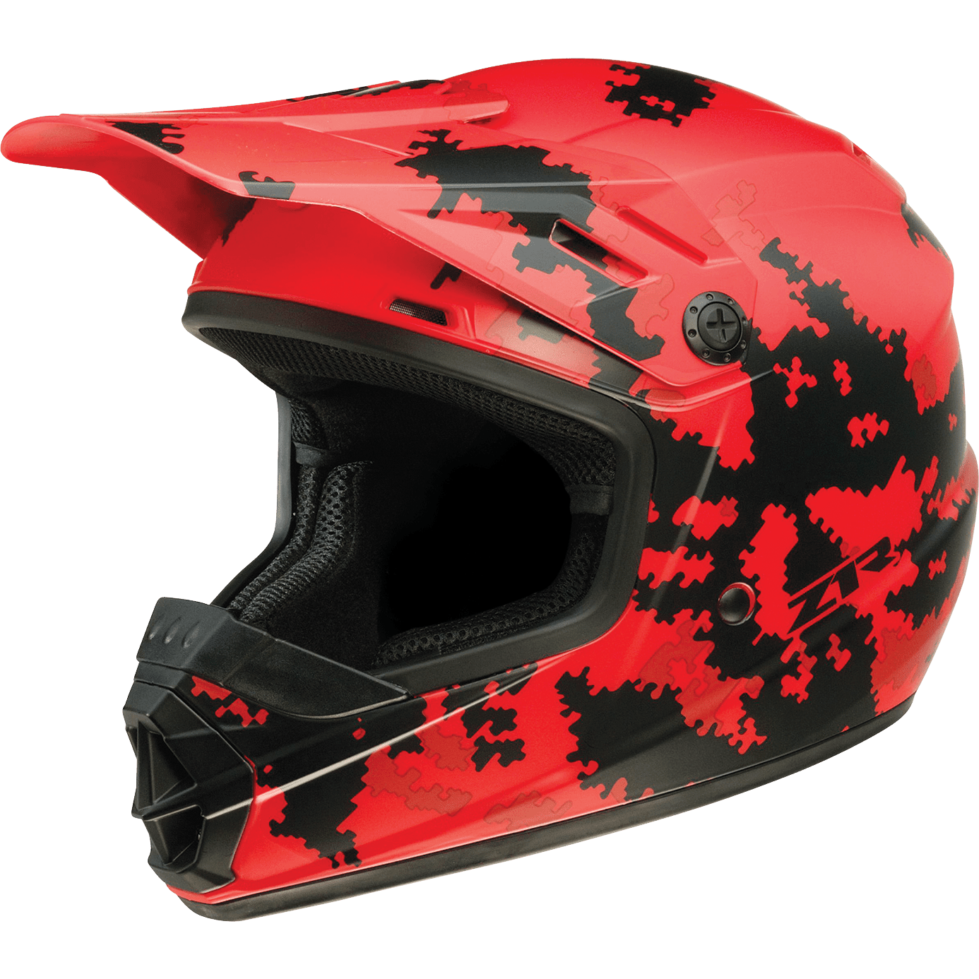 Z1R Youth Rise Helmet Digi Camo Red Small