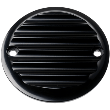 JOKER MACHINE Points Cover Finned 2 Hole Black Anodized