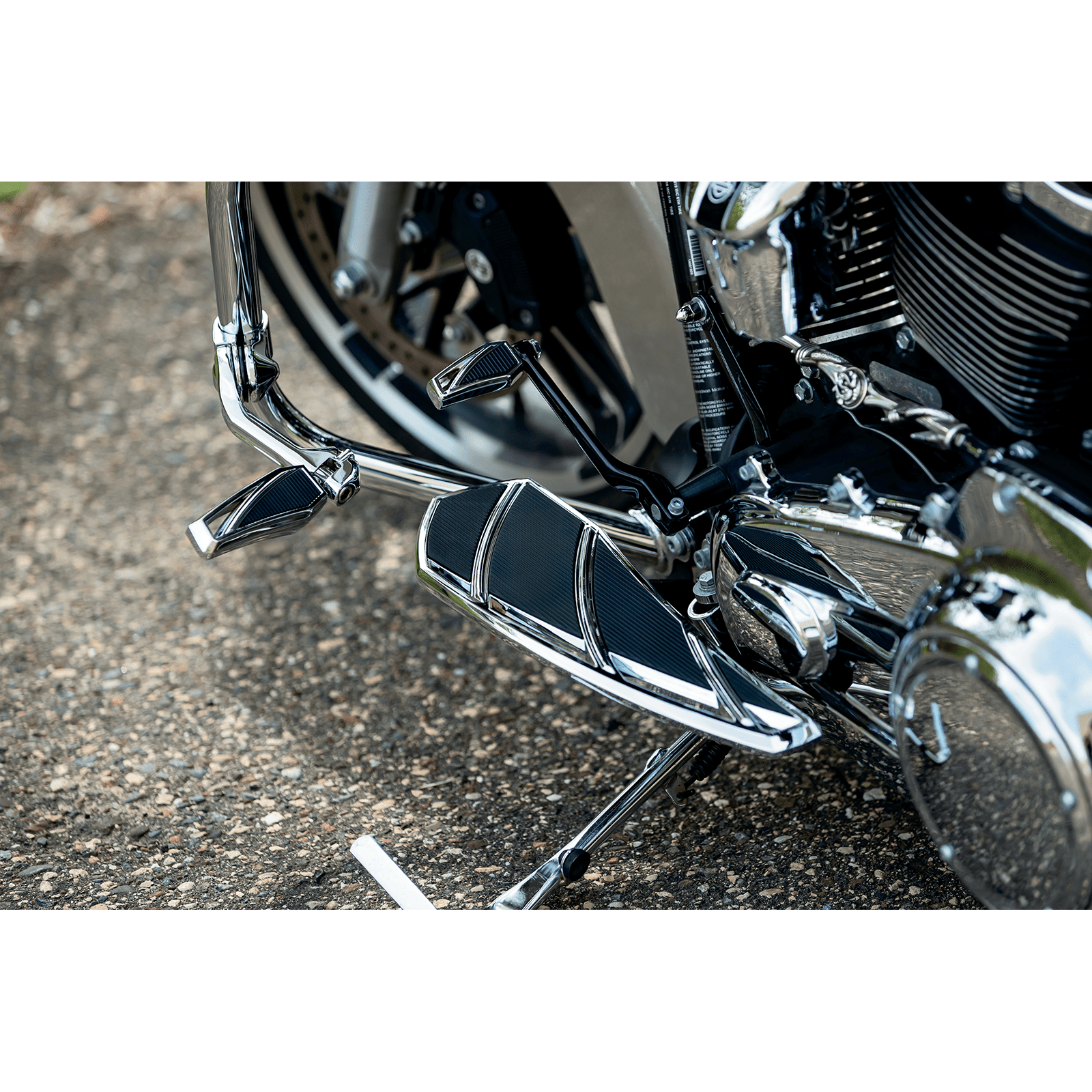 KURYAKYN Phantom Footpegs Without Adapter Chrome