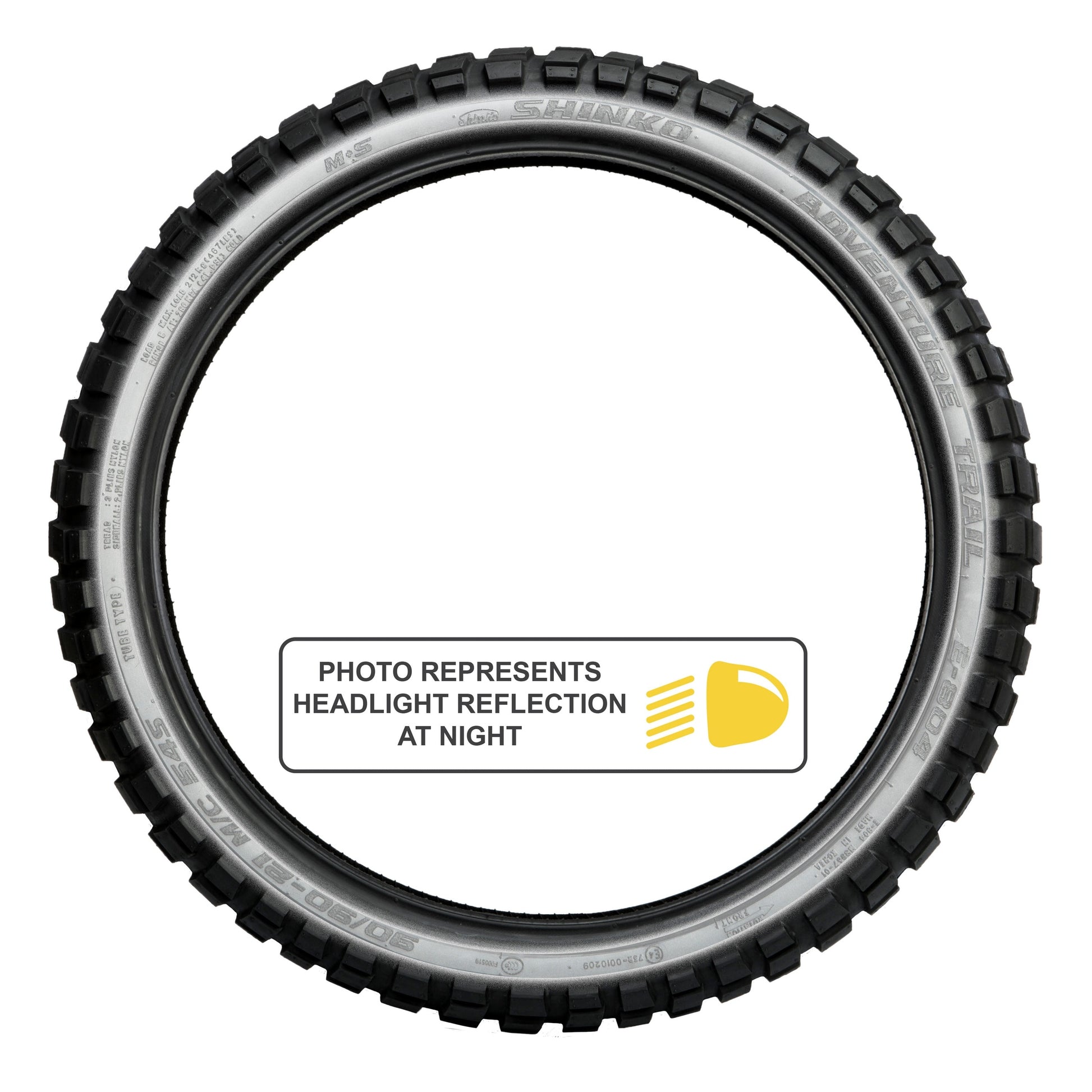 SHINKO TIRE 804 DUAL SPORT FRONT 110/80B19 59Q B/BIAS TL REF