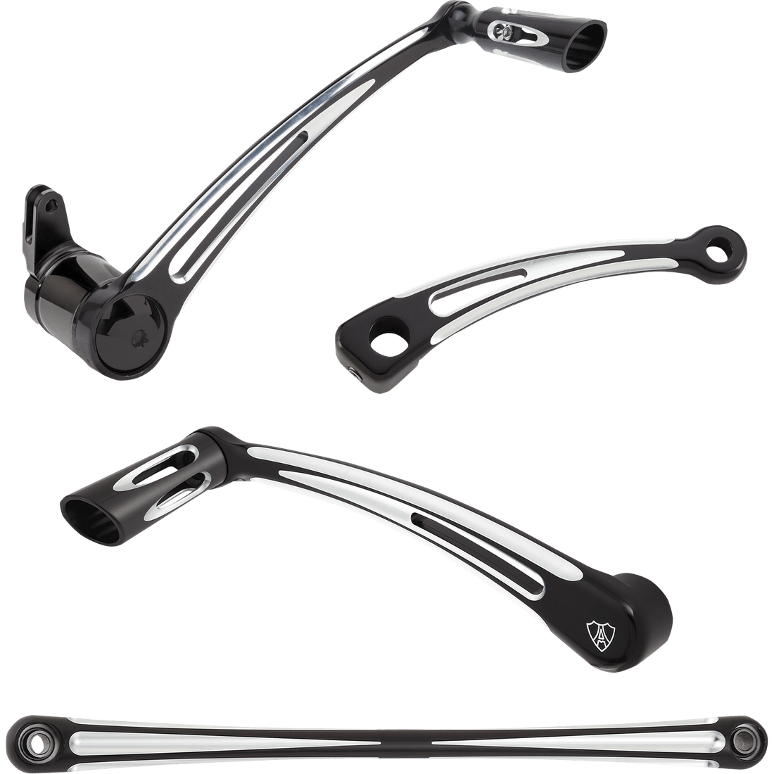 ARLEN NESS Deep Cut Foot Control Kit w/ Toe Shifter Black 420108