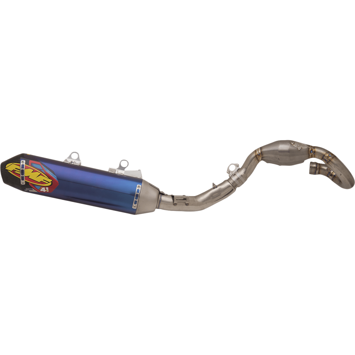 FMF 4.1 RCT Exhaust with MegaBomb Anodized Titanium 045637