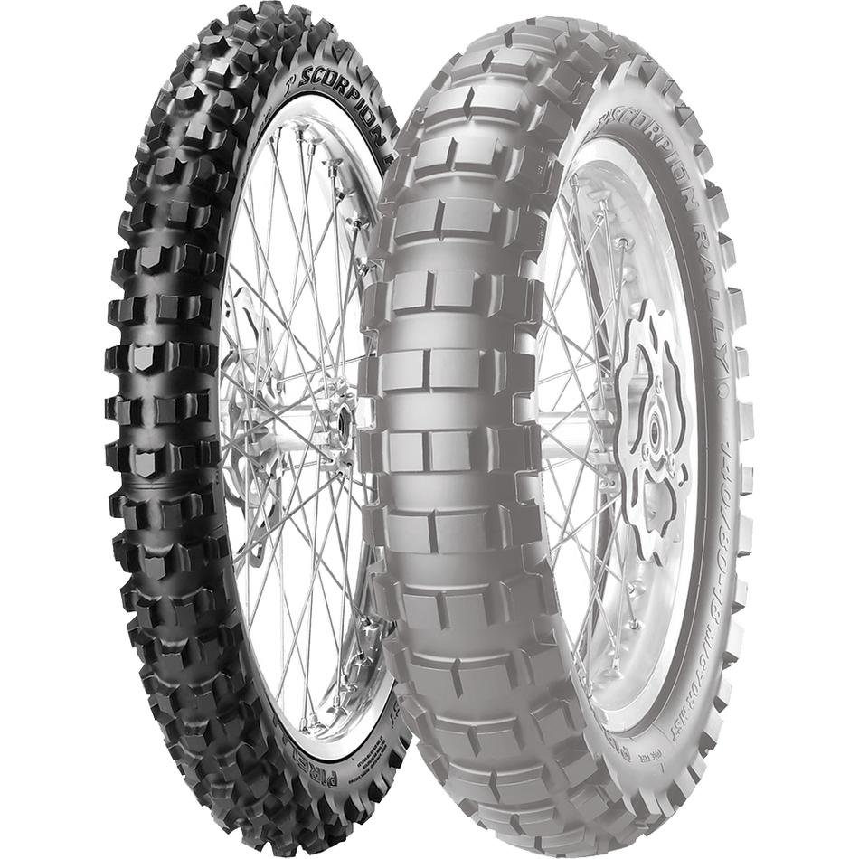 PIRELLI TIRE SCORPION RALLY FRONT 110/80R18 58H TL RADIAL