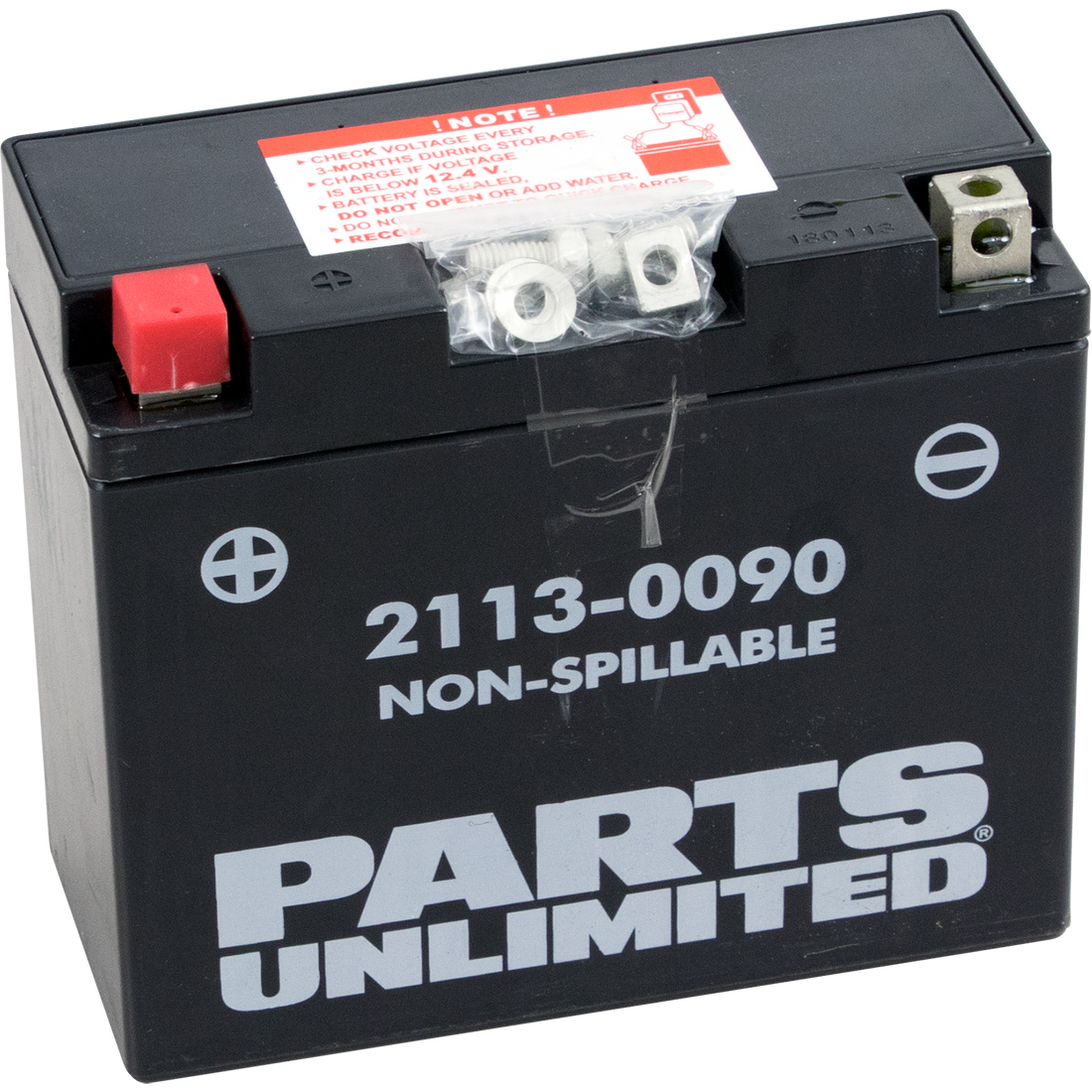 PARTS UNLIMITED AGM Battery YT12B4/YT12B-BS