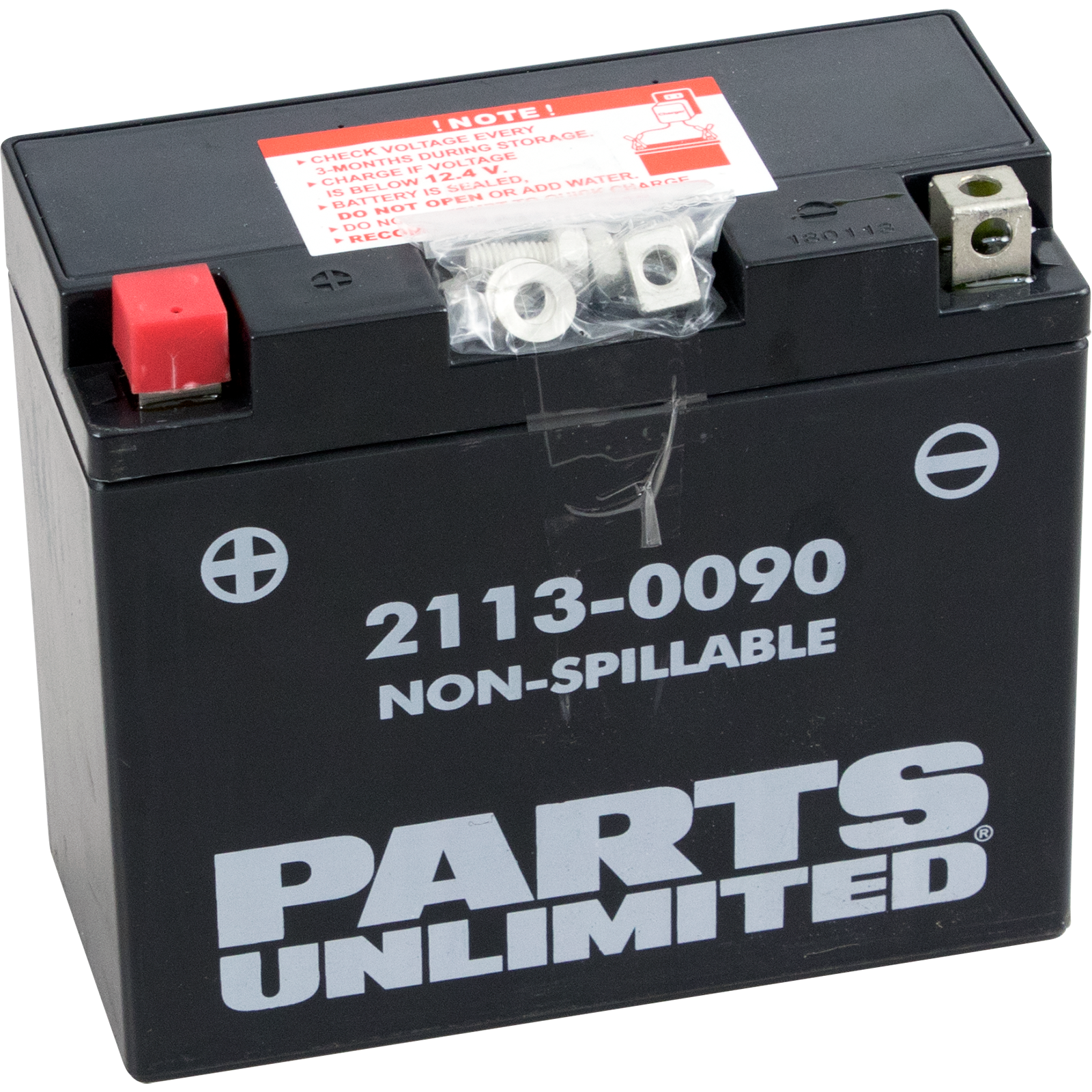 PARTS UNLIMITED AGM Battery YT12B4/YT12B-BS