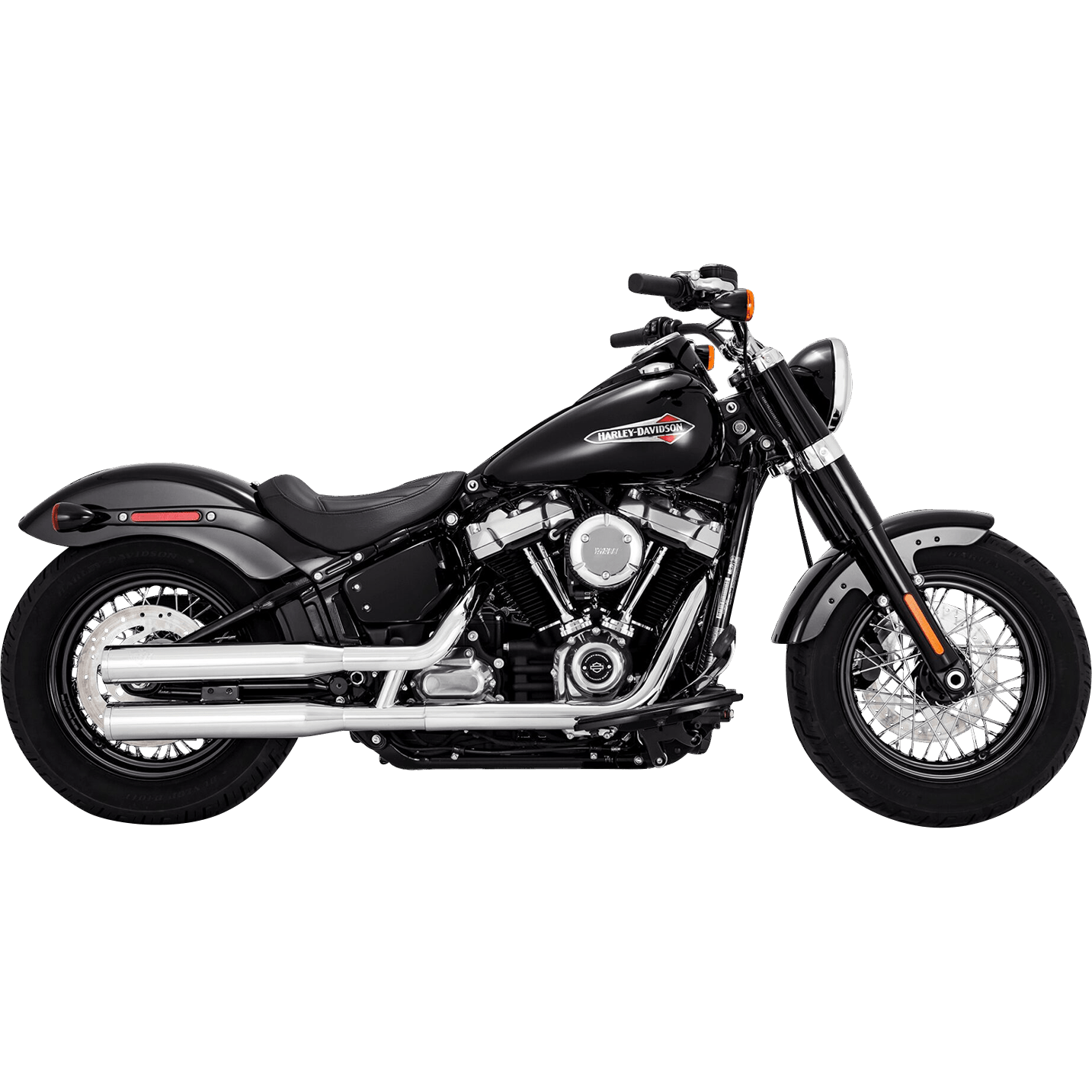 VANCE & HINES Eliminator 300 Slip-On Mufflers Chrome 16312