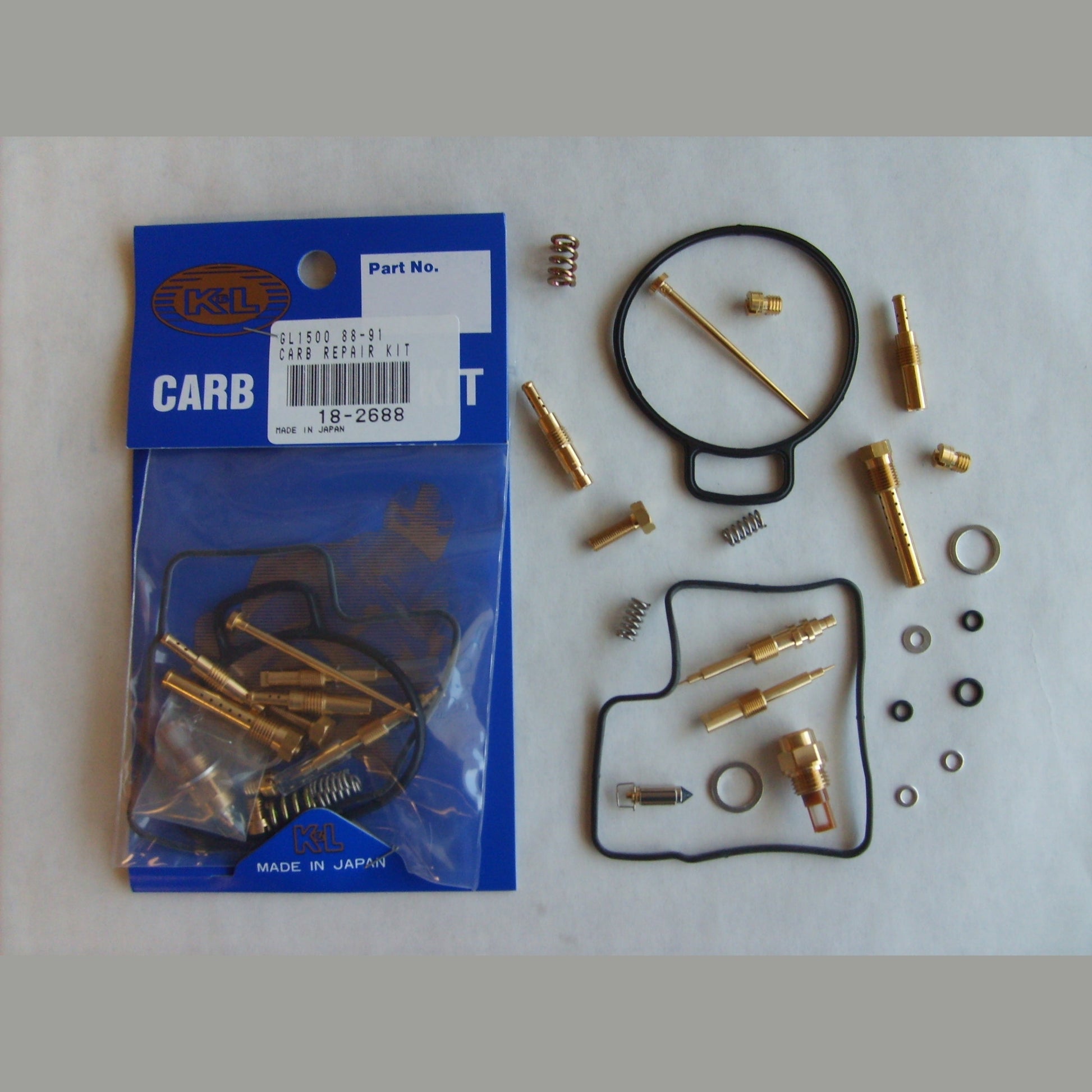 K&L CARBURETOR REPAIR KIT P/N 18-2688