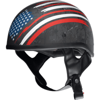 Z1R CC Beanie Helmet Justice Black/Red/White/Blue XS